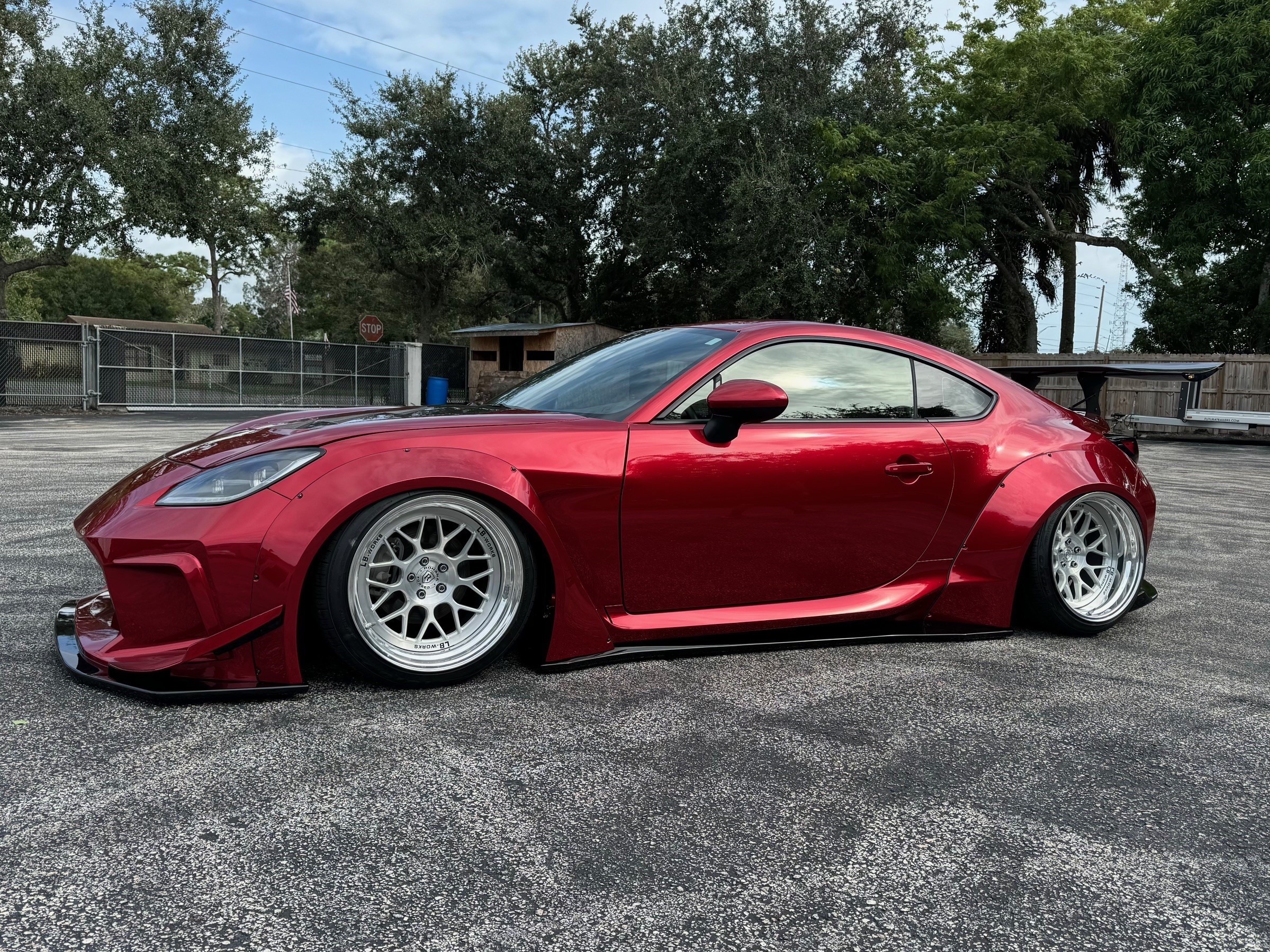 Red Toyota 86